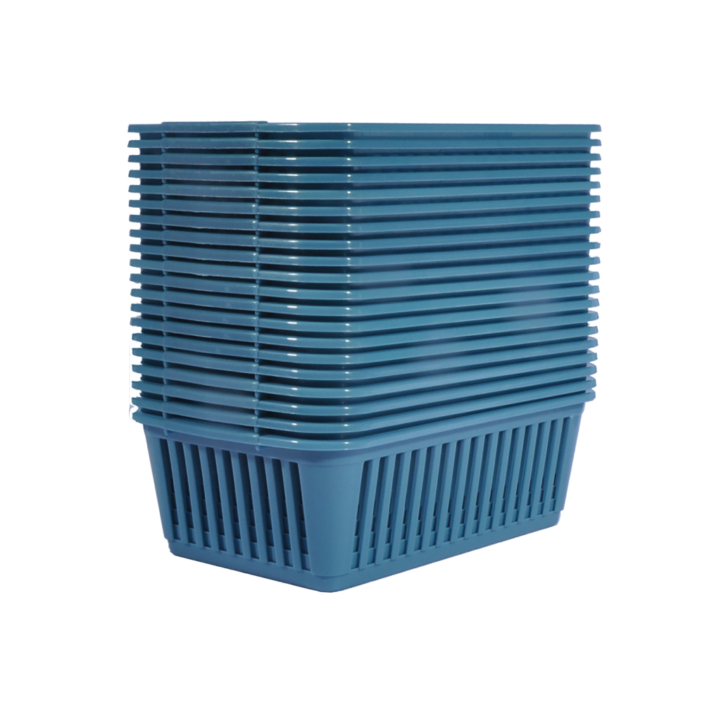 [S03L095] Large Baskets Blue