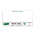 M&D Green Melville Chemist Labels