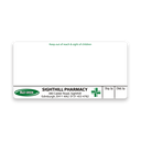 M&D Green Sighthill Pharmacy Labels