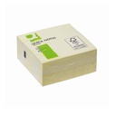 Q-Connect Yellow Quick Note Cube 