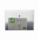 Q-Connect Doc Folder A4 Clear 