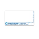 Crest Pharmacy Blandford Road Pharmacy Labels  