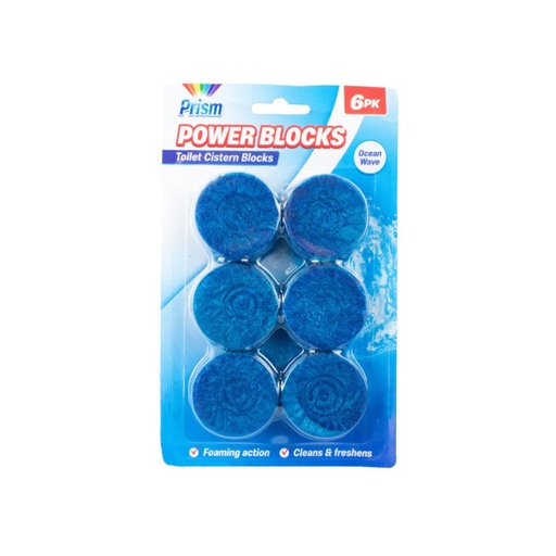 Ocean Fragranced Toilet Blocks 6x 50g