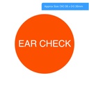 Ear Check Alert Labels 