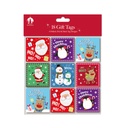 Gift Tags XMAS 18 Cute Hand Finished (Pack of 12)