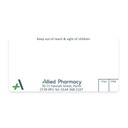 Allied Hannah St Pharmacy Labels