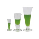 Conc Glass Measure Set 10ml 50ml 100ml