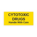 Cytotoxic Labels Square 26x12mm