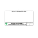 Dry Arch Pharmacy Labels (70x36mm)